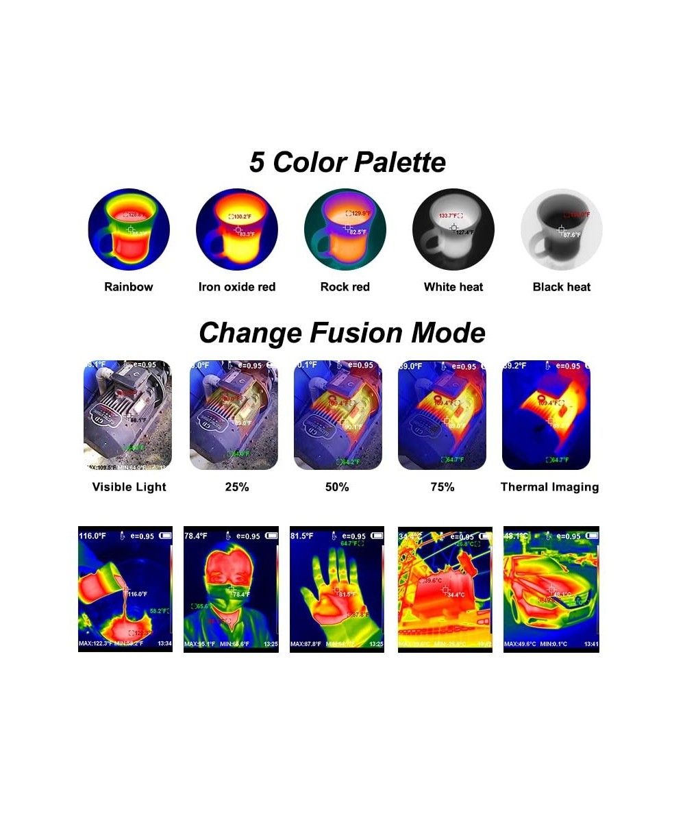 Camara Termografica recargable HTI HT-18+