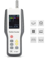 Medidor de calidad de aire (contador de particulas) recargable HTI HT-9600