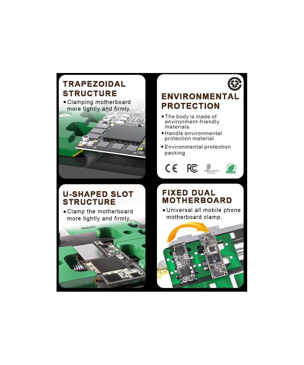 Fijador de tarjetas PCB BAKU BA-677