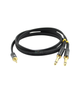 Adaptador de Audio 3.5mm Macho a 1/4 (6.35mm) Doble Macho 1.5M