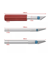 Juego de cuchillas de precisión de 13 piezas