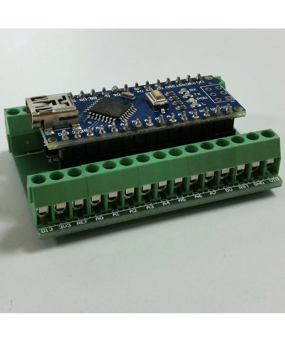 Shield adaptador para arduino nano