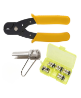 Kit de crimpadora de cables coaxiales