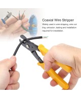 Kit de crimpadora de cables coaxiales