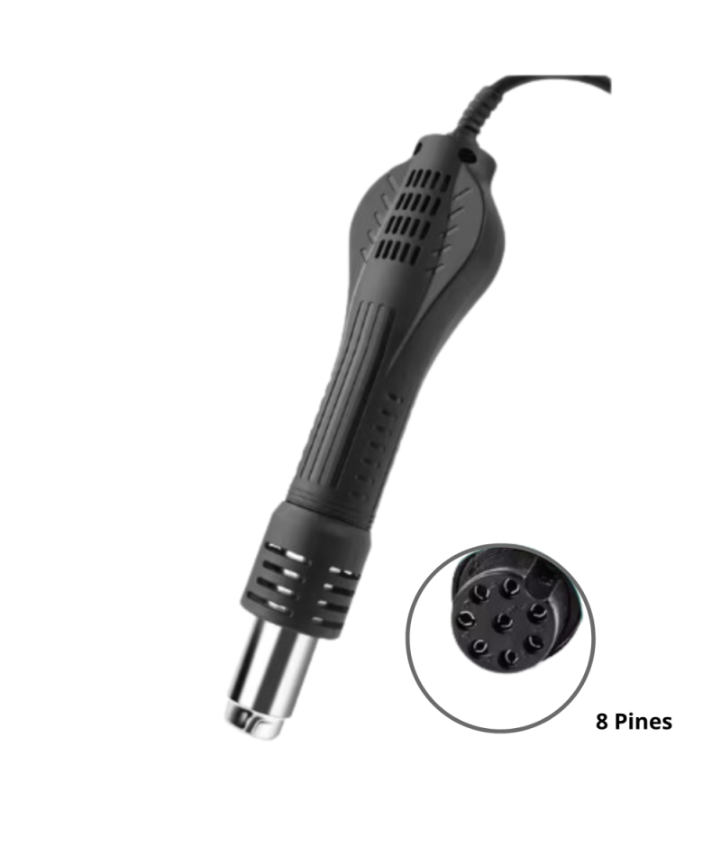 Pistola de aire de repuesto para estación de calor 878D 8858