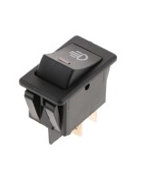 Interruptor para luces con indicador LED rojo 12V 35A  ASW-17D