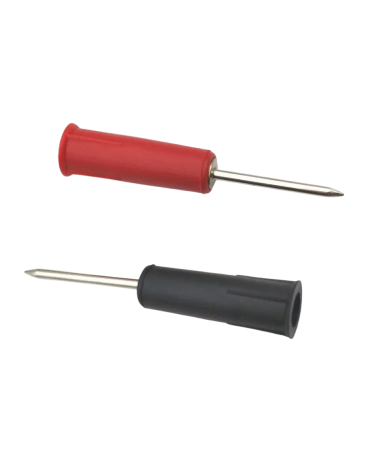 Punta aguja con socket banana hembra 4mm