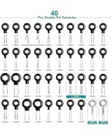 Kit de extraccion de terminales de cables 77 piezas