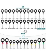 Kit de extraccion de terminales de cables 77 piezas