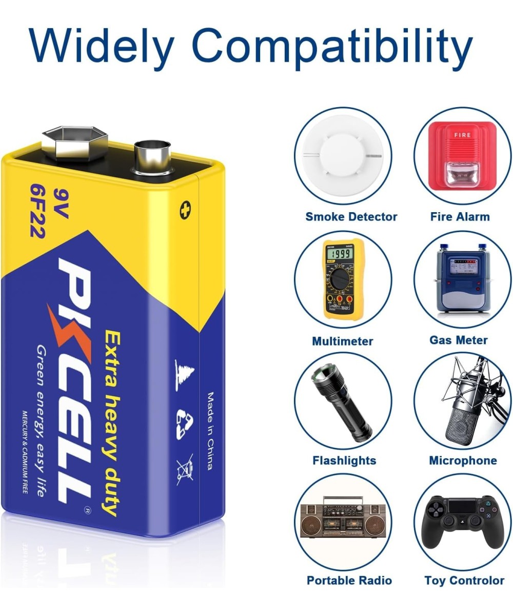 Bateria 9V PKCELL No recargable