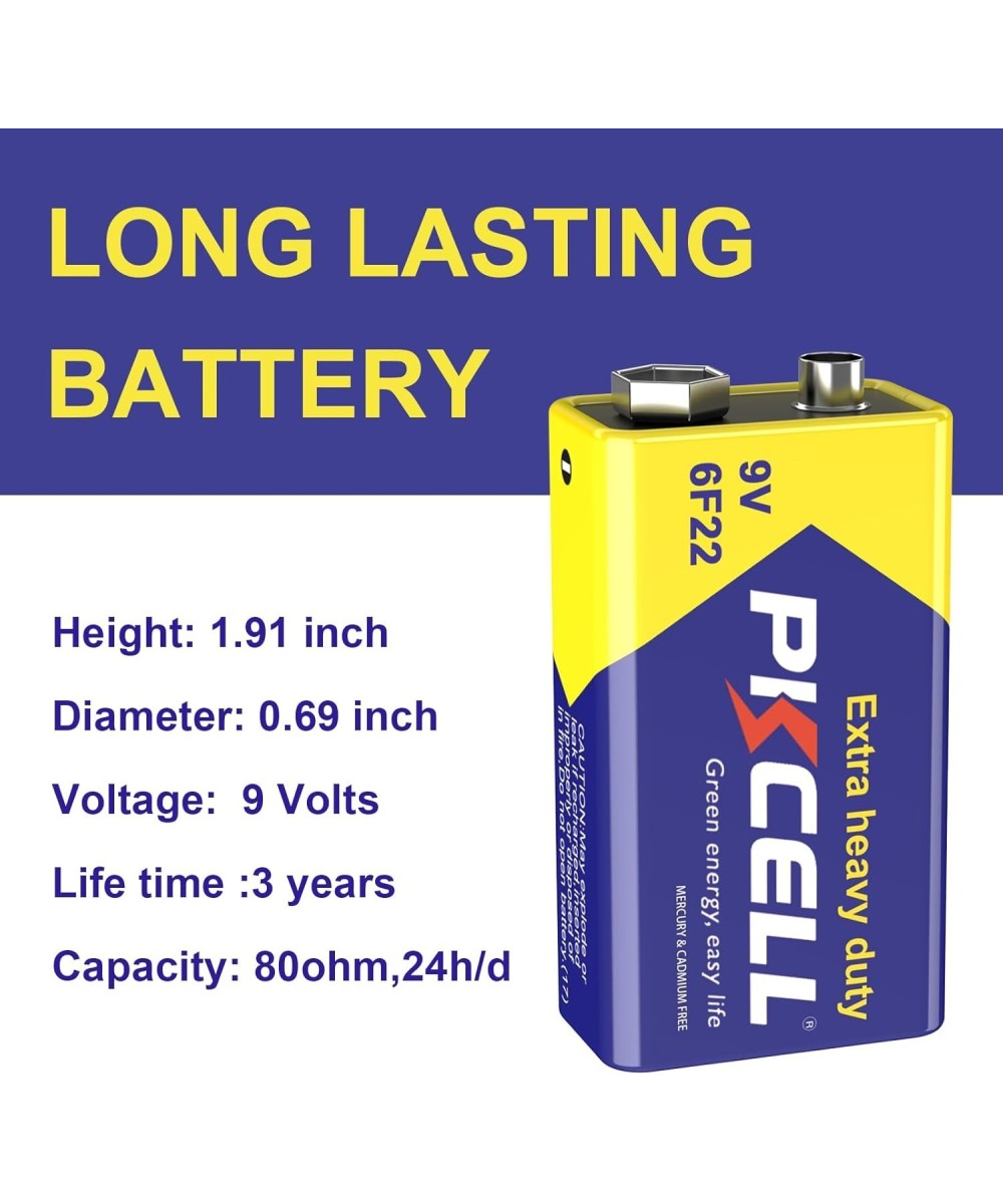 Bateria 9V PKCELL No recargable