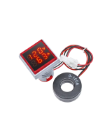 Mini indicador de voltaje y amperaje AC50-500V 0-100A
