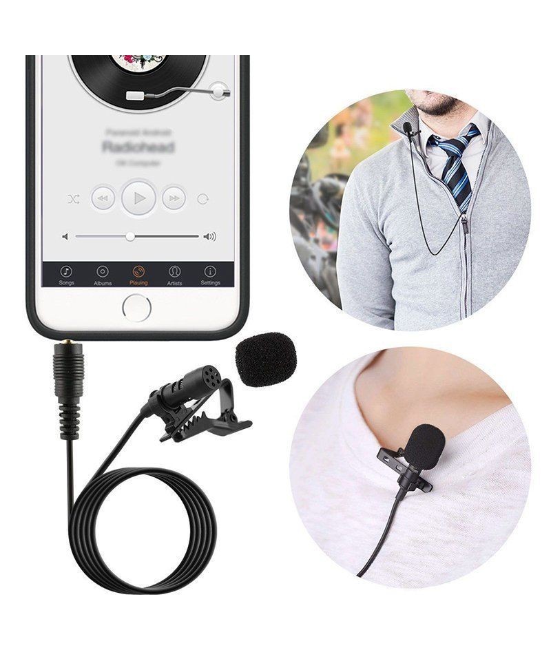 mini Microfono Lavalier