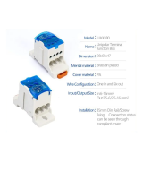 Bus de distribucion de energia 80A - 160A