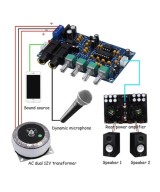 Modulo Preamplificador para microfono XH-M173 PT2399
