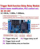 Modulo rele 1 canal con pantalla JZ-801