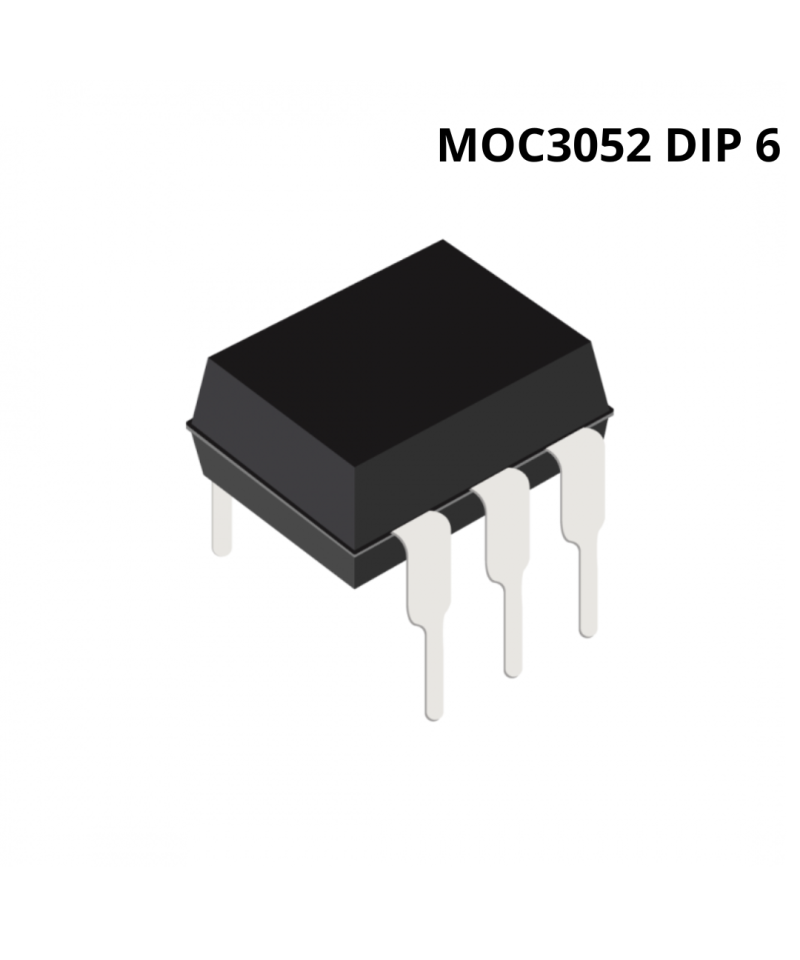 Optoacoplador MOC3052 dip 6