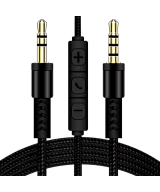 Cable de audio 3.5mm con microfono 1.2m