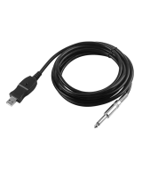 Cable para audio para guitarra USB a 1/4 (6.35mm) mono macho 3M