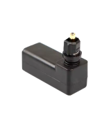 Adaptador de cable audio optico tipo L H-M