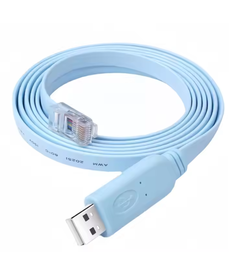 Cable de Consola USB RS232 a RJ45 Cisco 1.8m