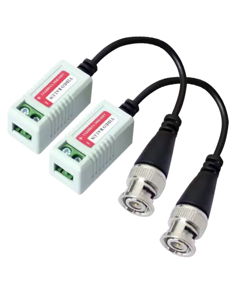 Video Balun pasivo cat5/6 1080P HD-CVI/TVI/AHD