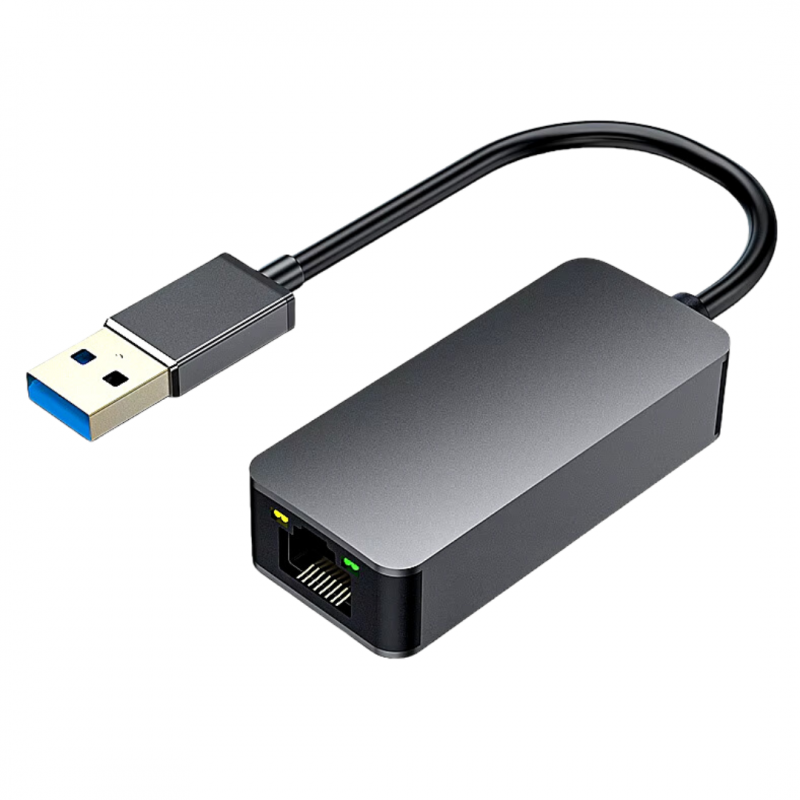 Adaptador de red USB 3.0 y USB-C 2.5G 2500MBPS gigabit Tipo USB 3.0