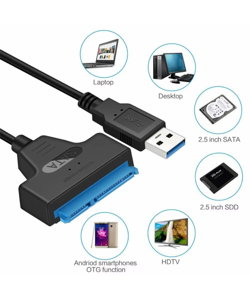 Lector de discos duros SATA III a USB 3.0
