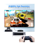 Separador de video HDMI 5 entradas a 1 salida 4K