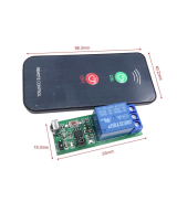 Rele un canal 5V 10A con control infrarrojo