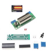 Indicador de voltaje en bateria LM3914 DIY