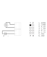 Modulo de conduccion para motor inteligente 43A BTS7960