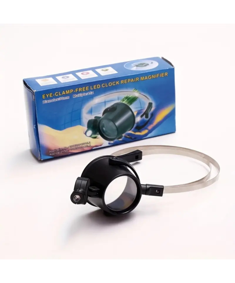 Lupa led para cabeza 15x