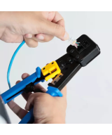 Crimpadora para conector RJ11 Y RJ45