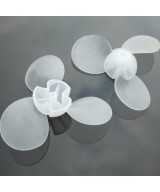 Aspas tipo trebol de 3 hojas 73mm (par)