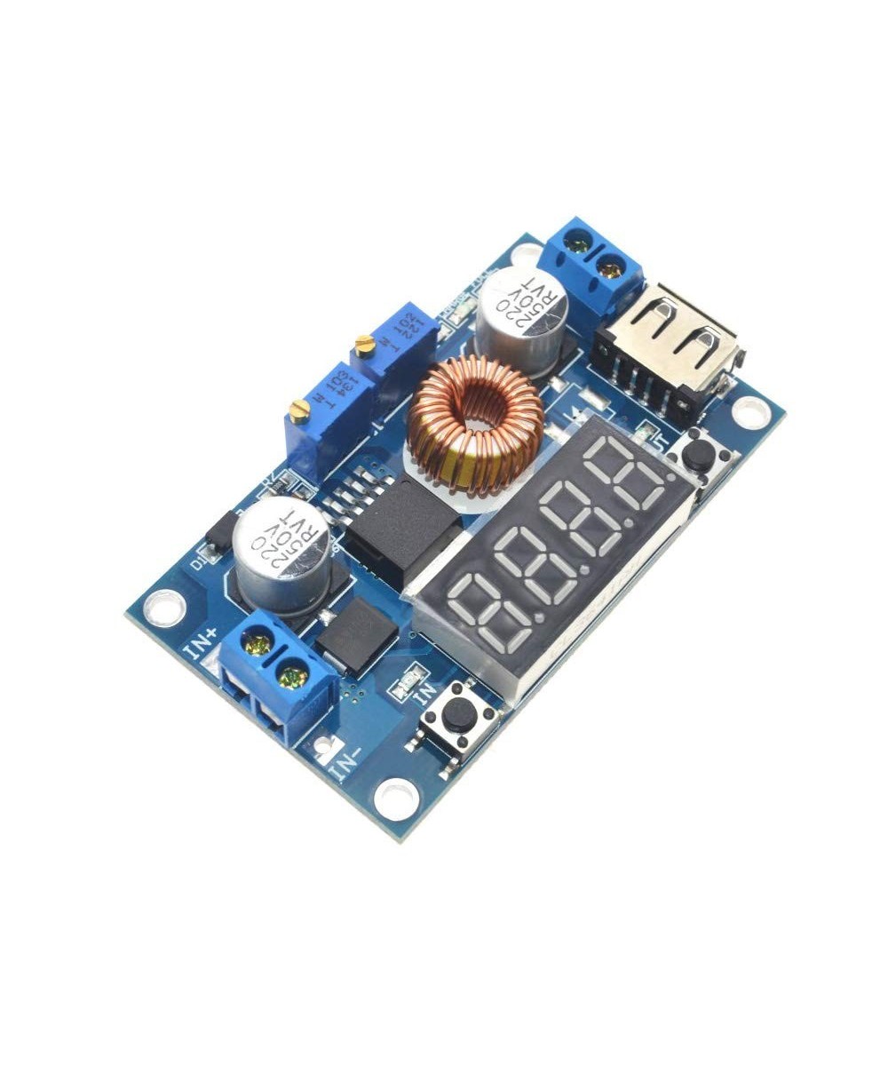 Modulo regulador de voltaje descendente 5A con pantalla led