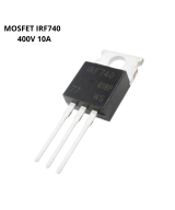 TRANSISTOR CANAL N MOSFET IRF740 TO-220 400V 10A