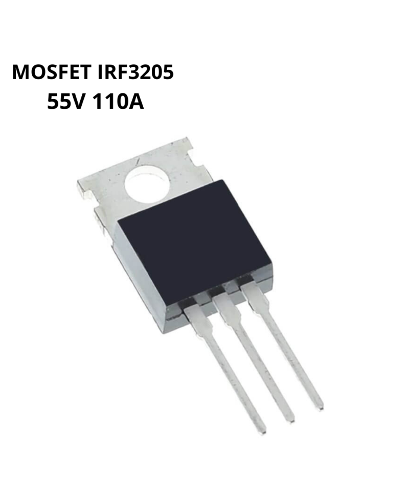Transistor IRF3205 Mosfet Canal N 55V 110A