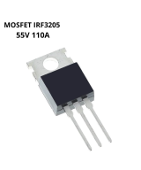 Transistor IRF3205 Mosfet Canal N 55V 110A