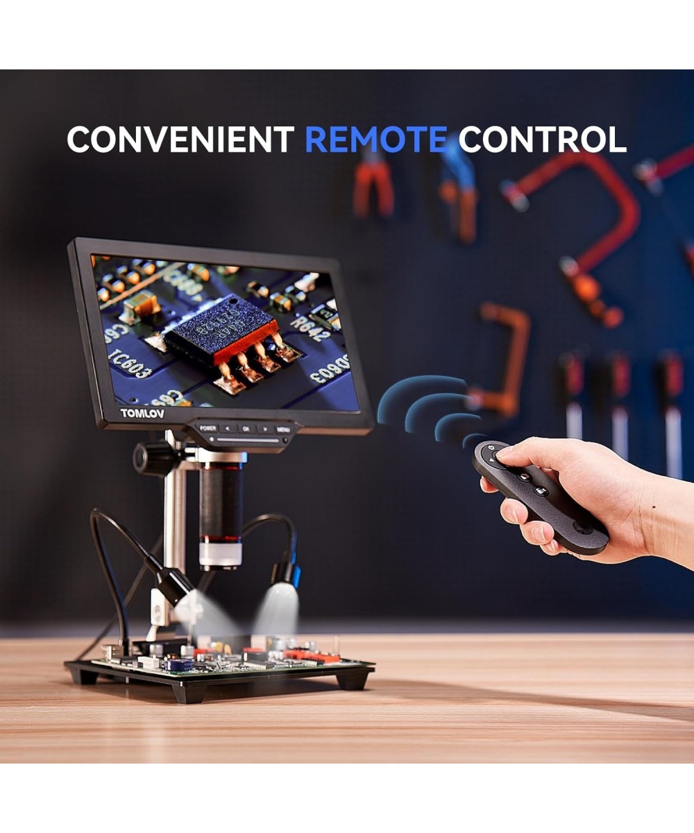 Microscopio TOMLOV 10.1 Pulgadas DM202/DM202 MAX