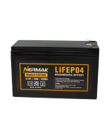 Bateria de lifePO4 recargable Nermak 12V 10A 128Wh