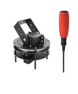 Gimbal Electrico 2D con rodamiento