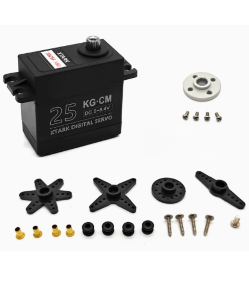 Servo motor 25KG con disco metalico S825A