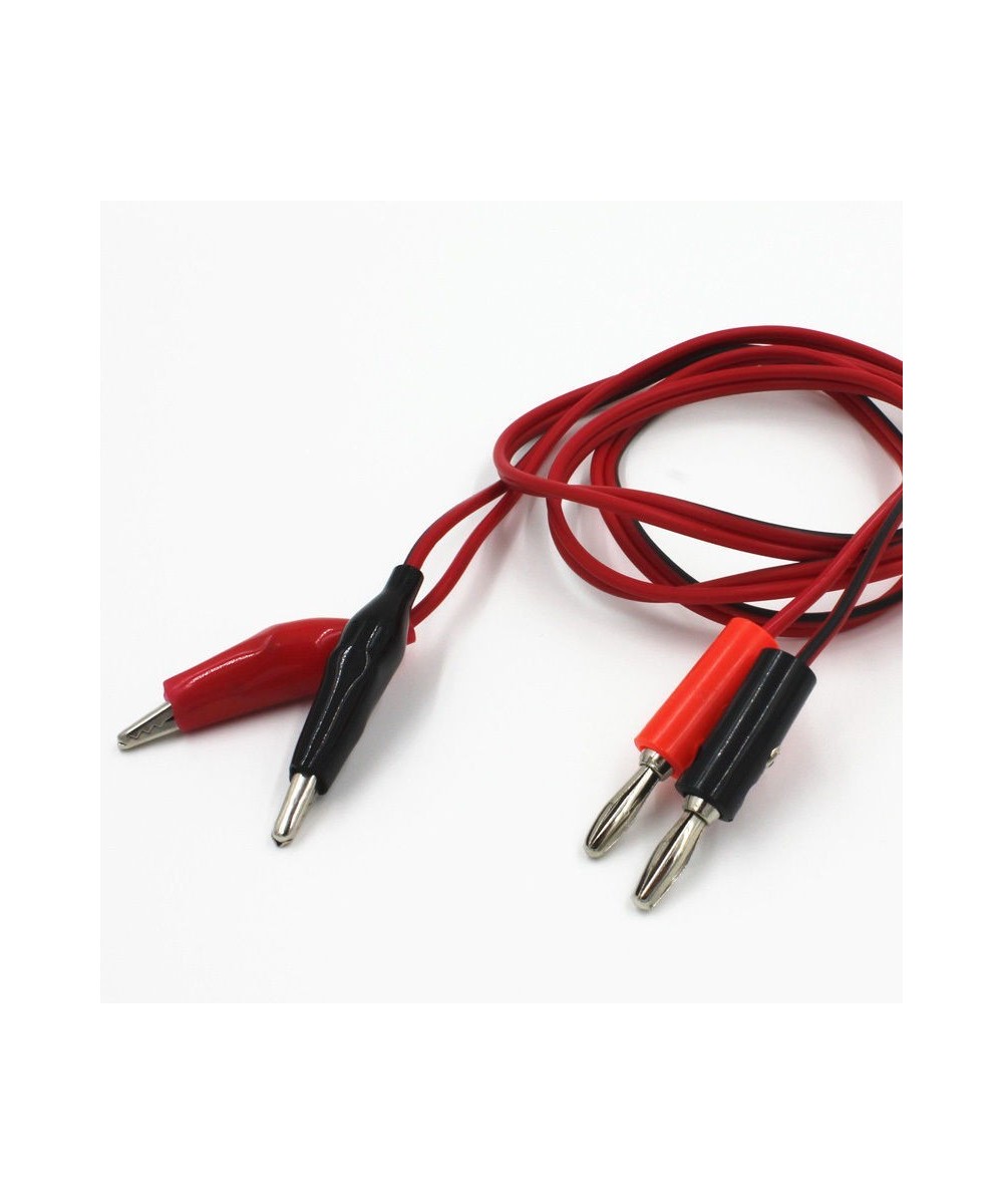 Cable para pruebas tipo banana y lagarto