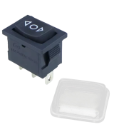 Interruptor momentaneo KCD-117 -C 3 posiciones ON-OFF-ON 3 pines 15x21mm