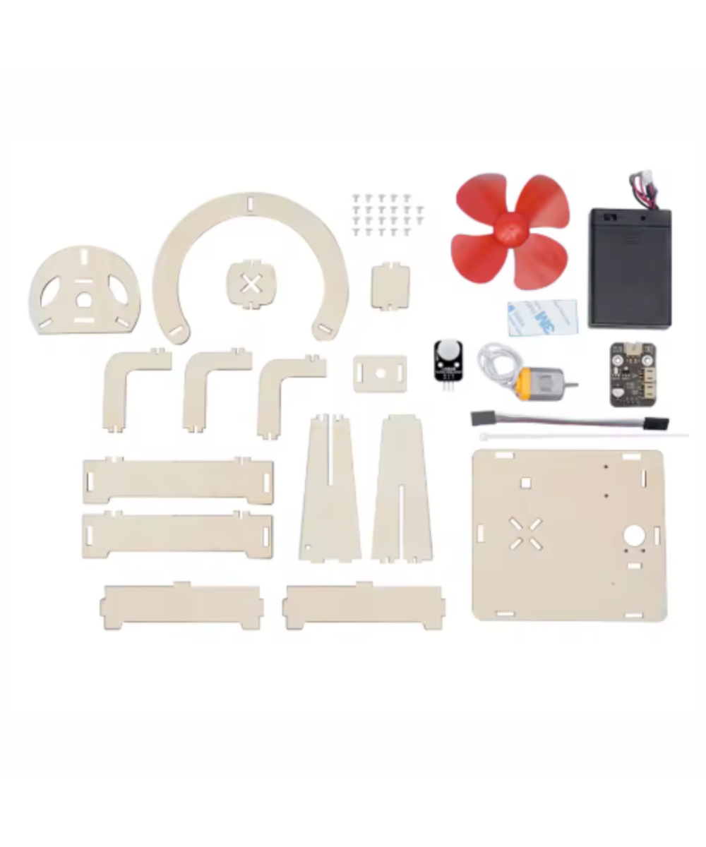 Proyecto de ventilador con sensor de induccion DIY