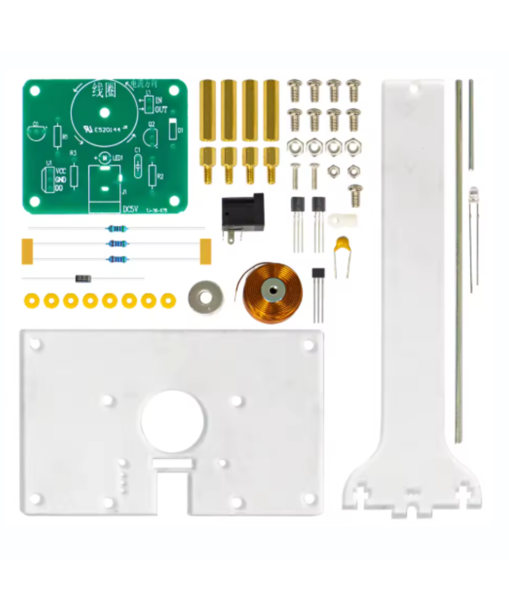 Kit Experimento de Oscilacion Electromagnetica con LED DIY
