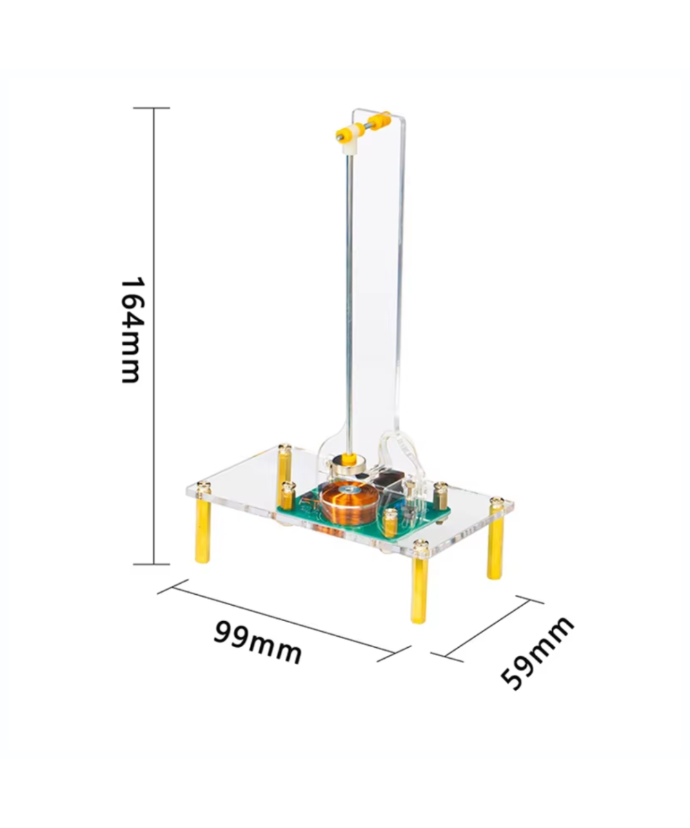 Kit Experimento de Oscilacion Electromagnetica con LED DIY