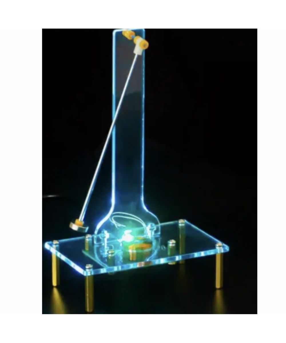 Kit Experimento de Oscilacion Electromagnetica con LED DIY