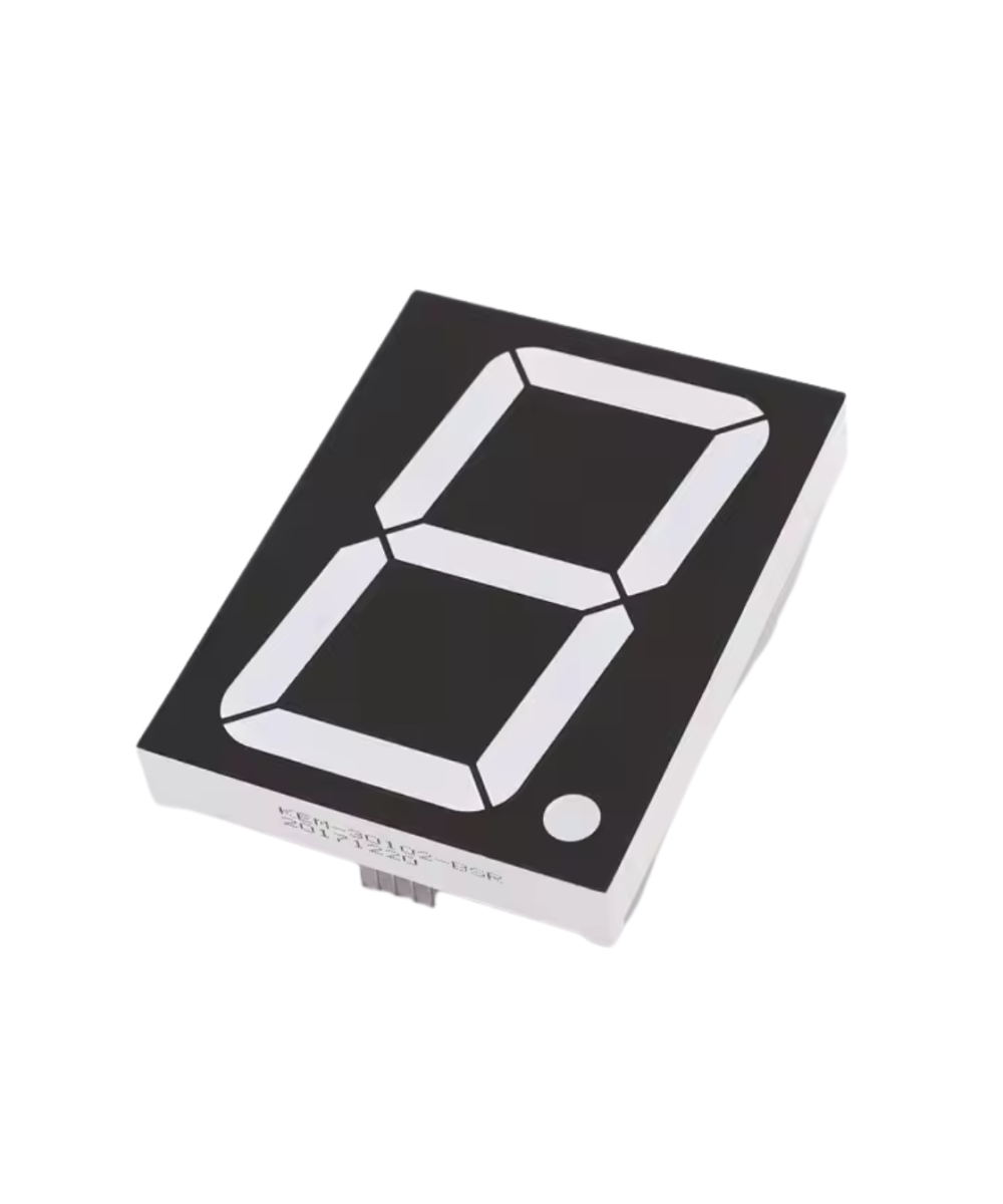 Pantalla de 8 segmentos 4 pulgadas con catodo comun diplay 40101AS